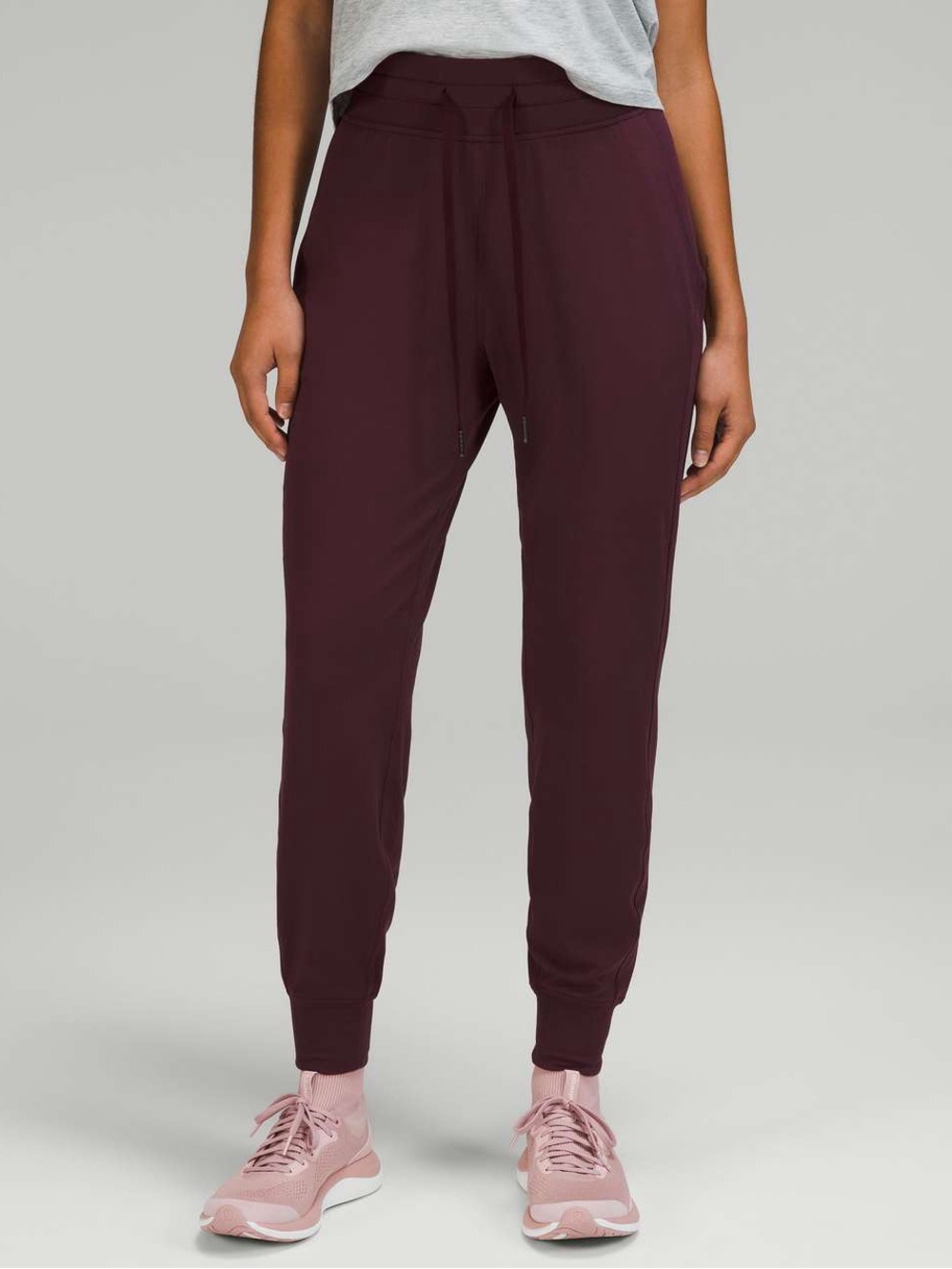 Lululemon ready to rulu joggers- burgundy